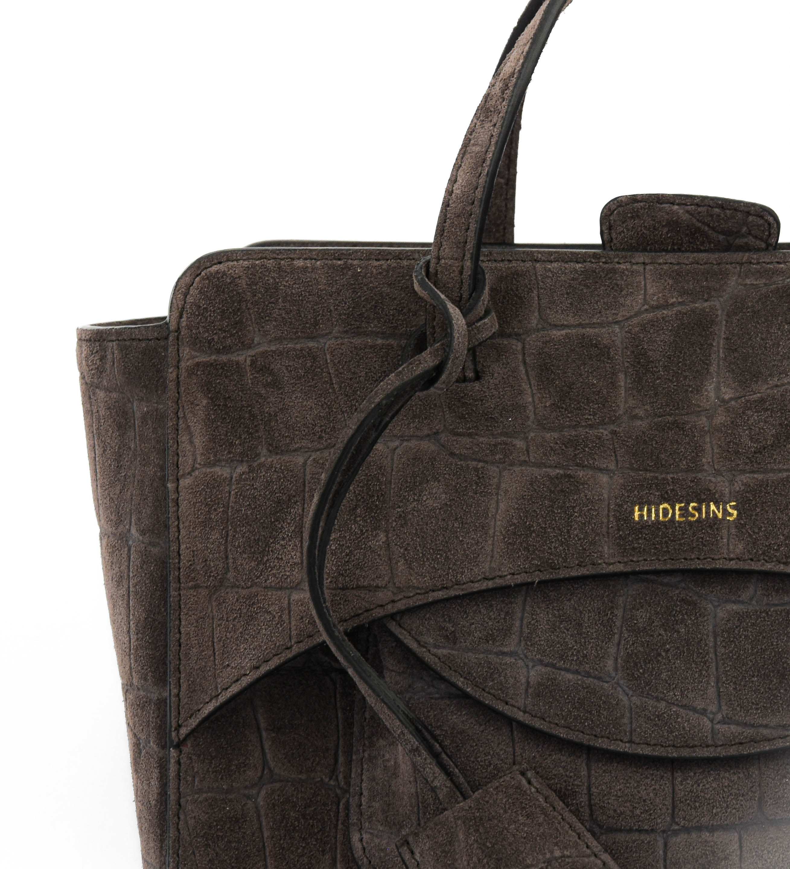 HIDESINS FLAP M COCCO CHOCOLAT