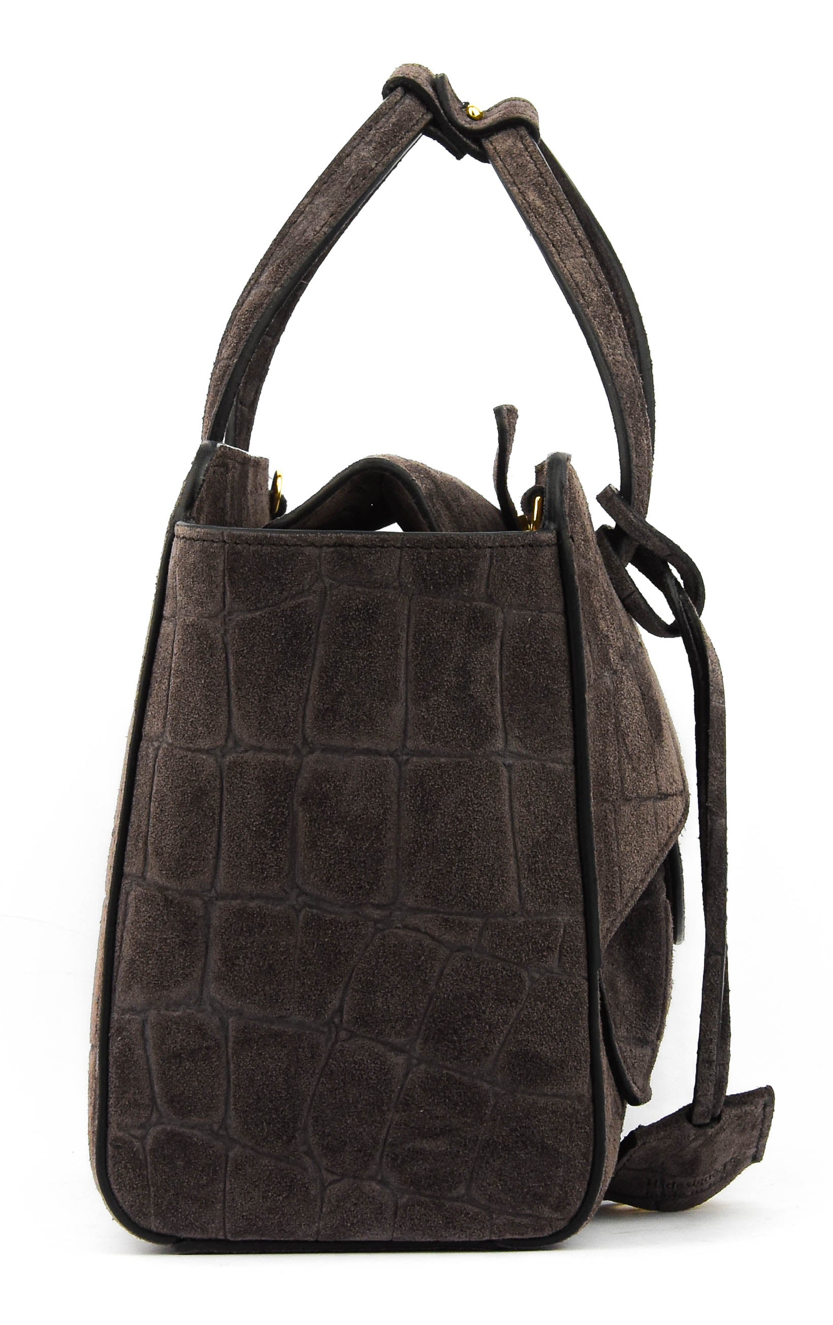 HIDESINS FLAP M COCCO CHOCOLAT