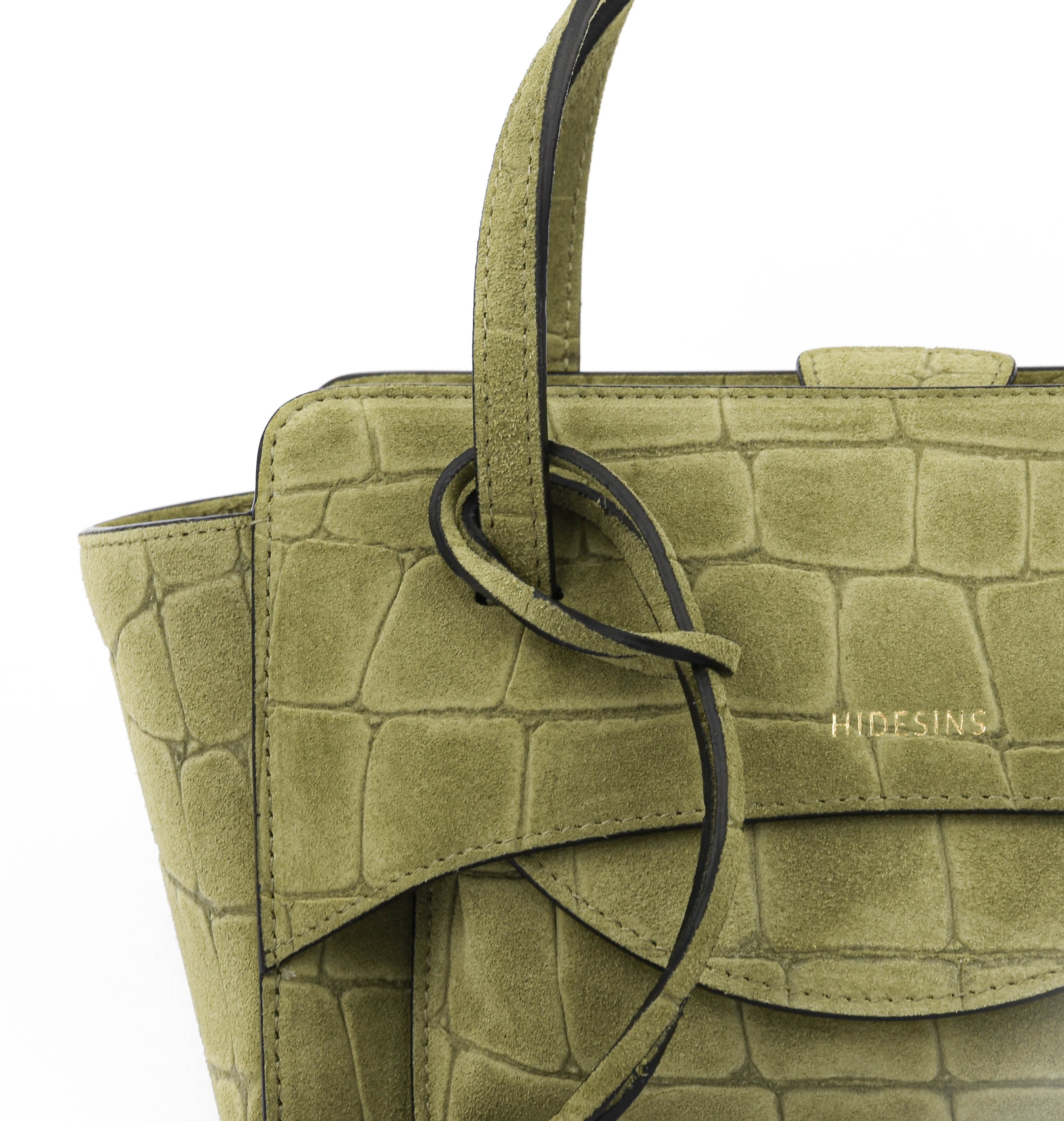 HIDESINS FLAP S COCCO OLIVE
