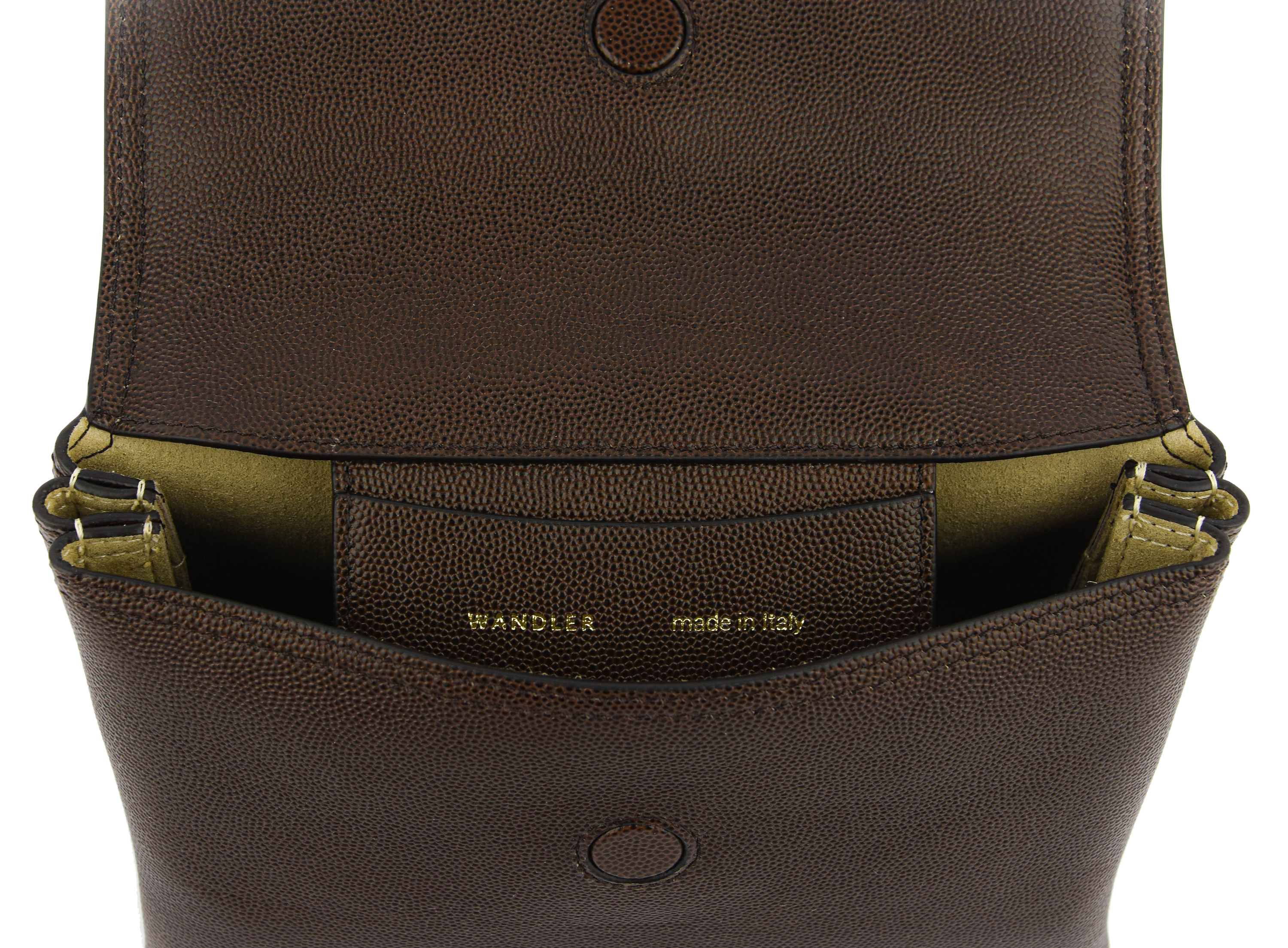 WANDLER IDA TRIO BAG SOIL CAVIAR