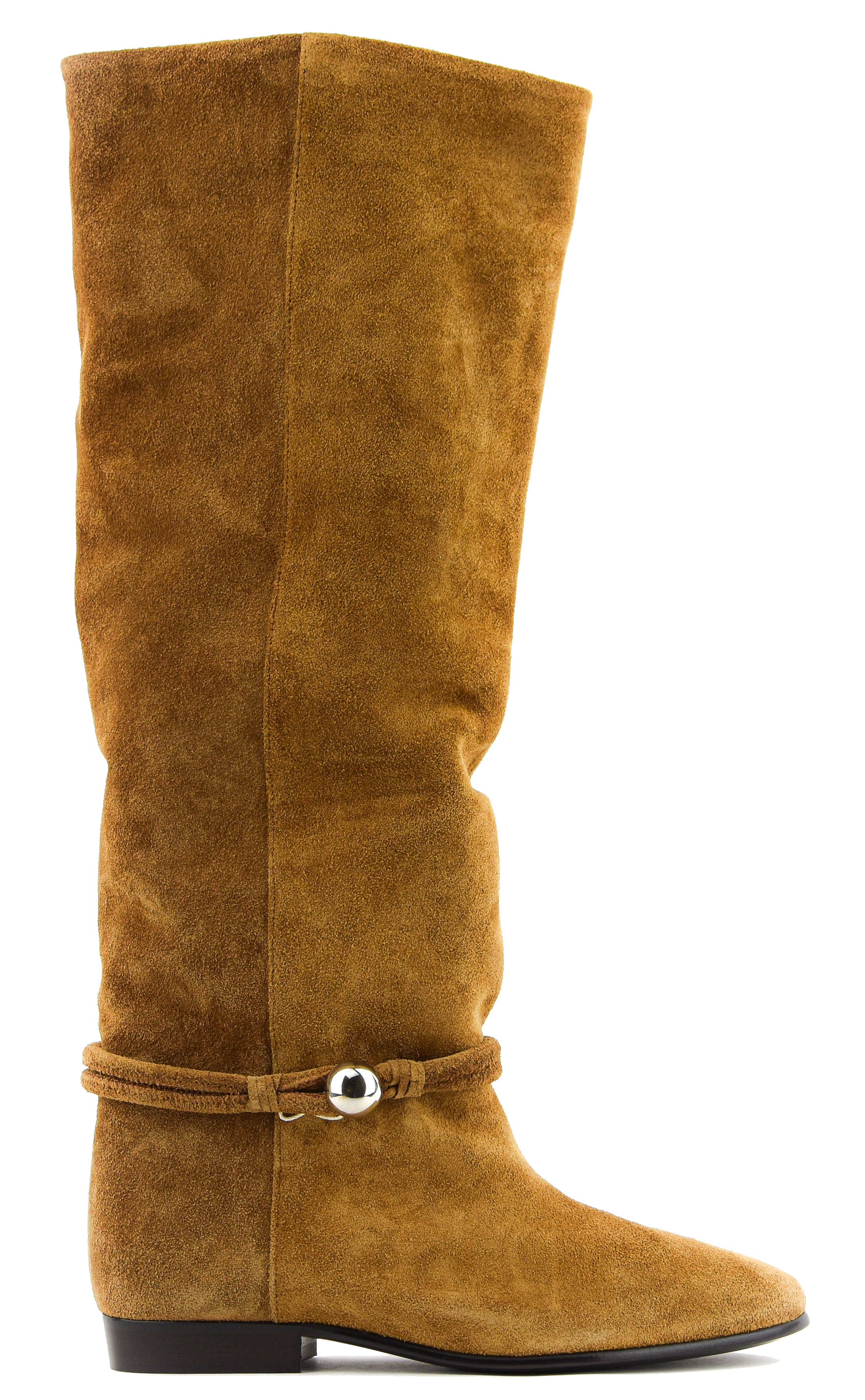 ISABEL MARANT NYNEL BUTTON BOOT COGNAC