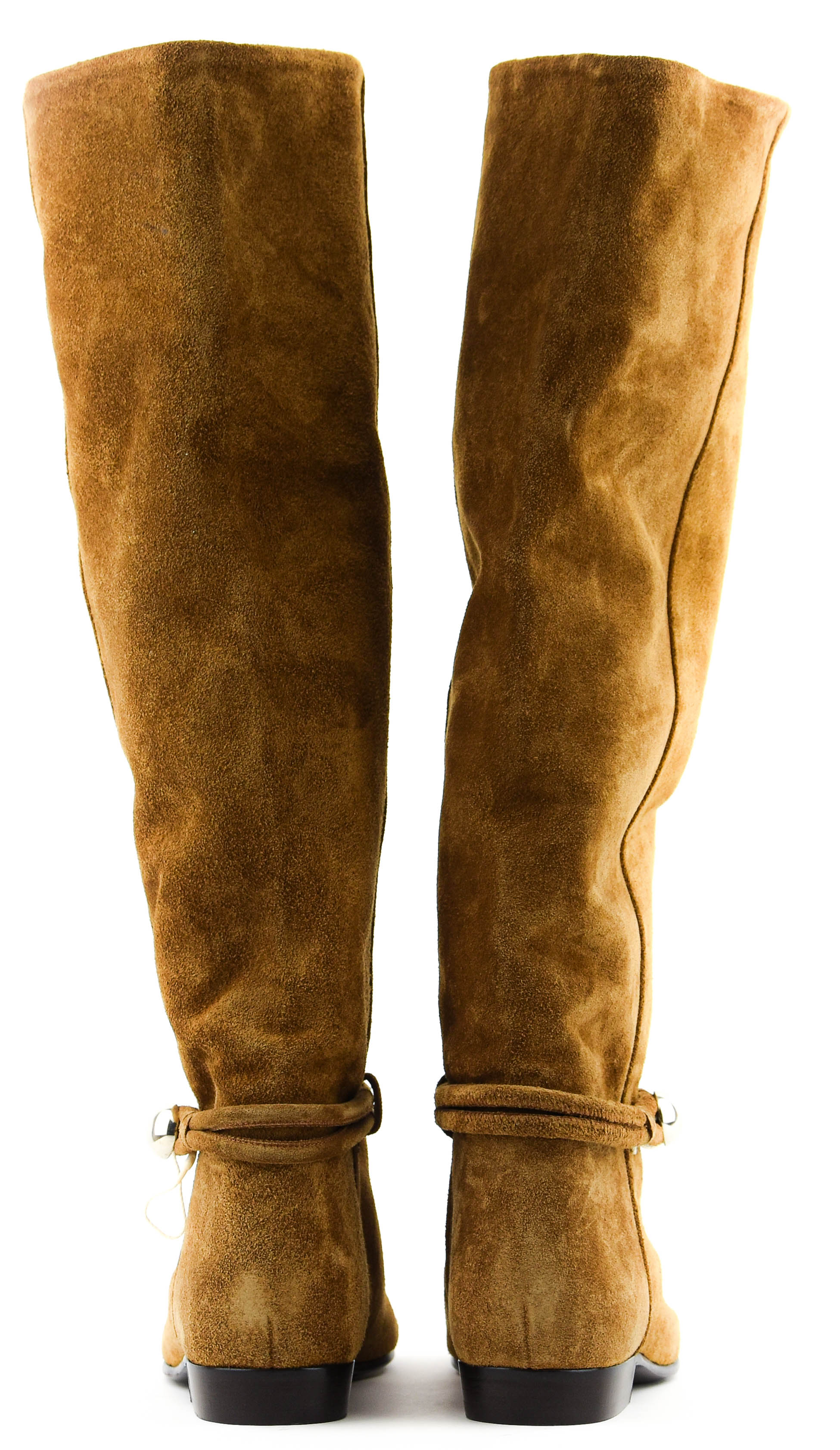 ISABEL MARANT NYNEL BUTTON BOOT COGNAC