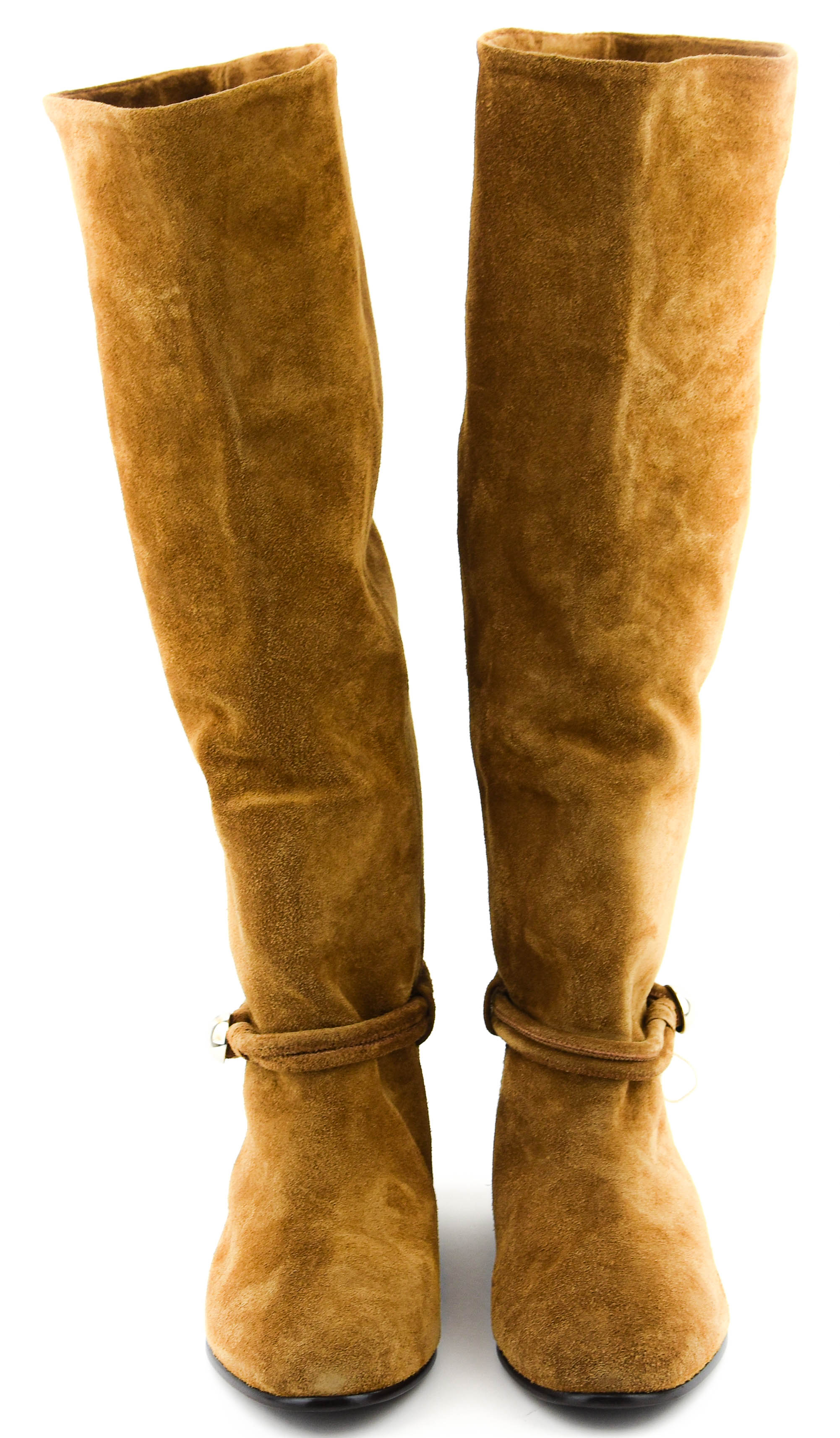 ISABEL MARANT NYNEL BUTTON BOOT COGNAC