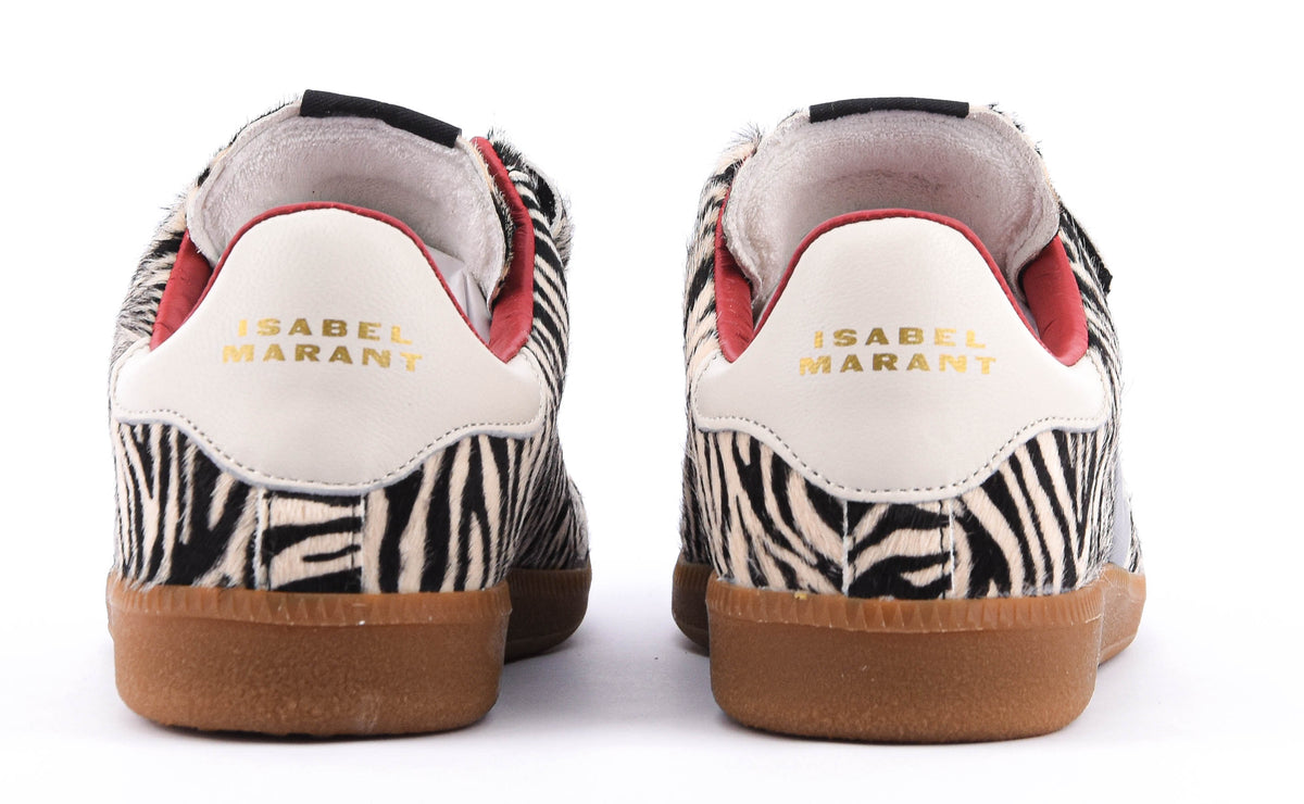 ISABEL MARANT BETH SNEAKER ZEBRA