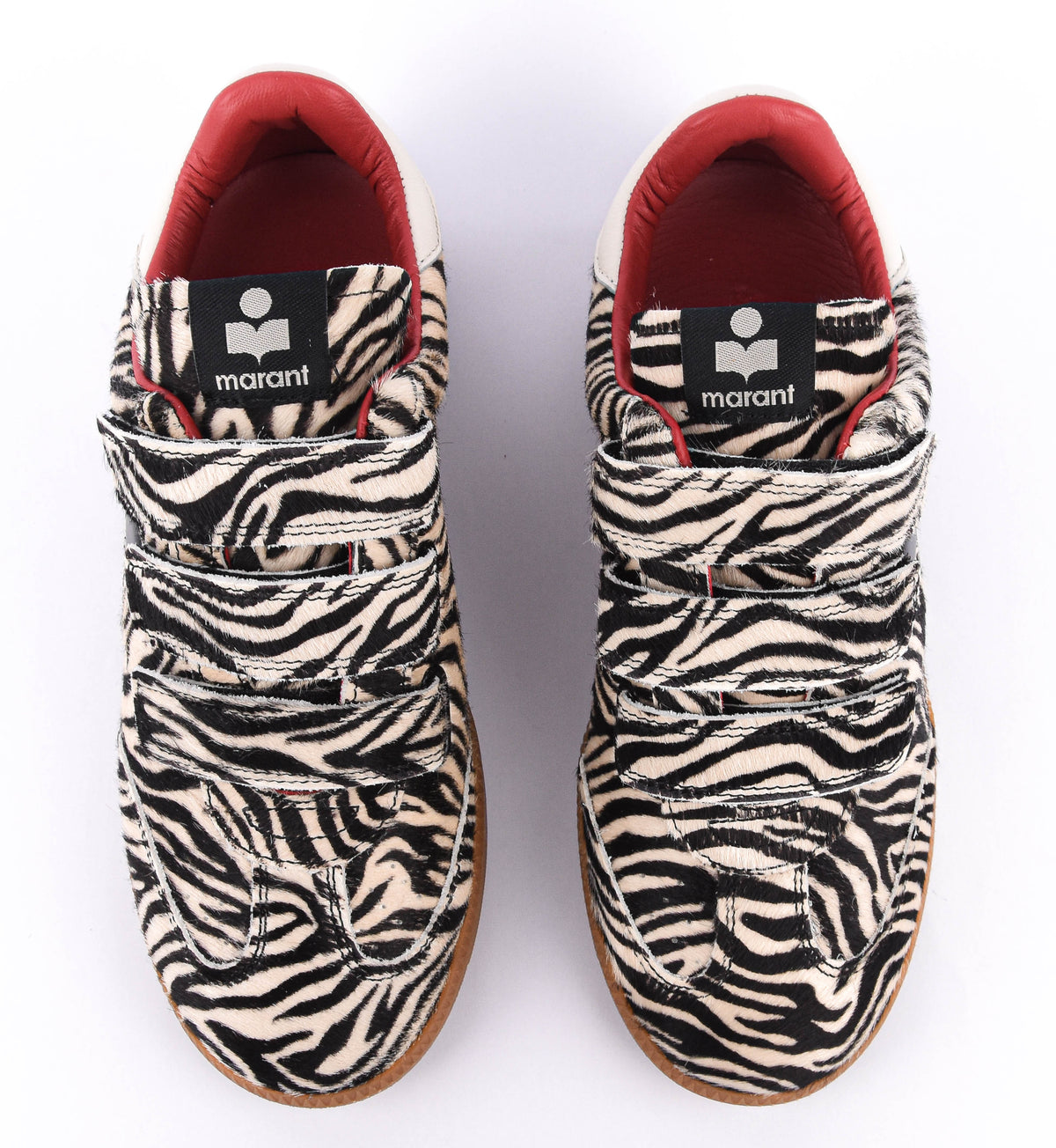 ISABEL MARANT BETH SNEAKER ZEBRA