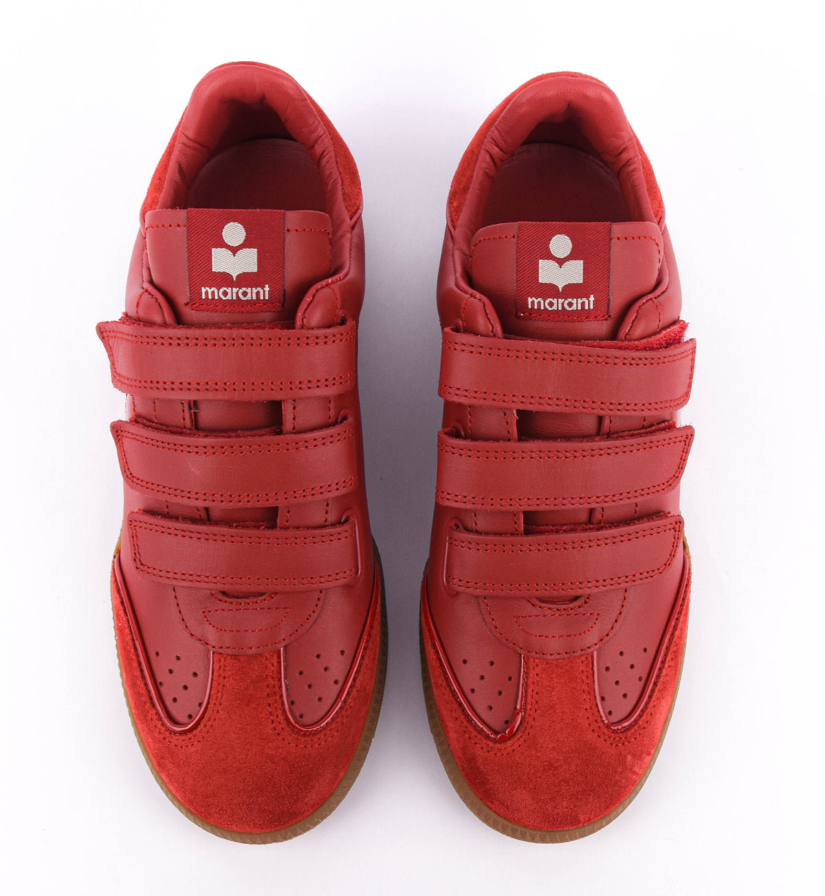 ISABEL MARANT BETH SNEAKER SCARLET RED