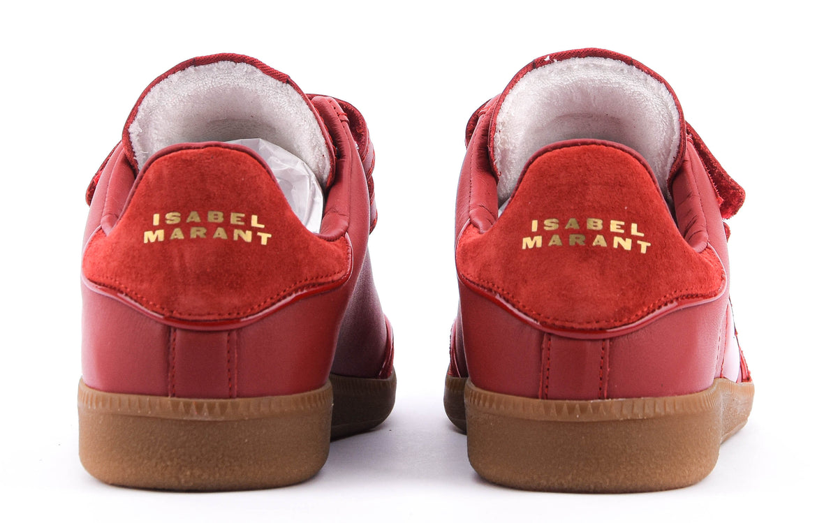 ISABEL MARANT BETH SNEAKER SCARLET RED