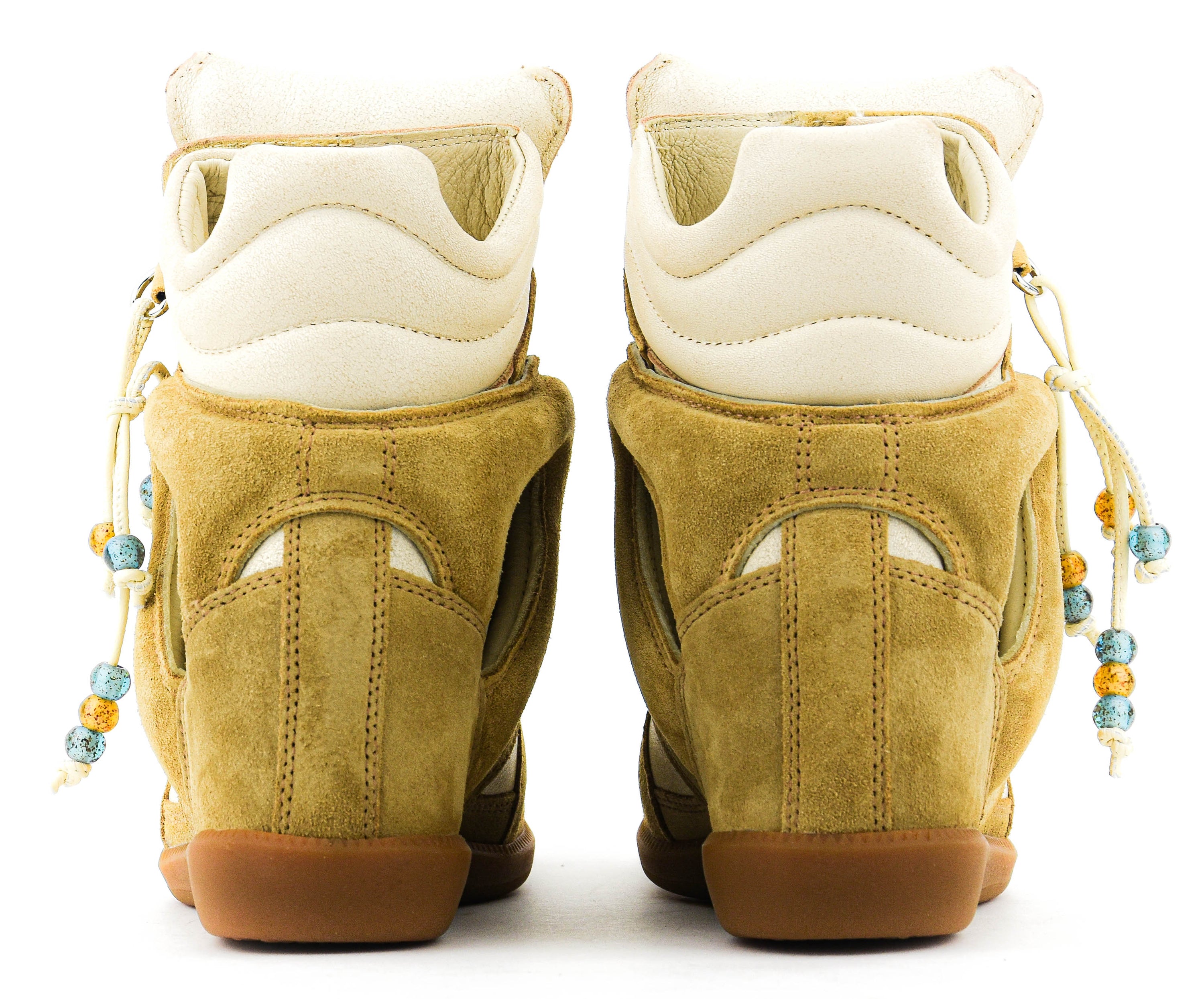 ISABEL MARANT BEKETT BEIGE/CHALK BEADS