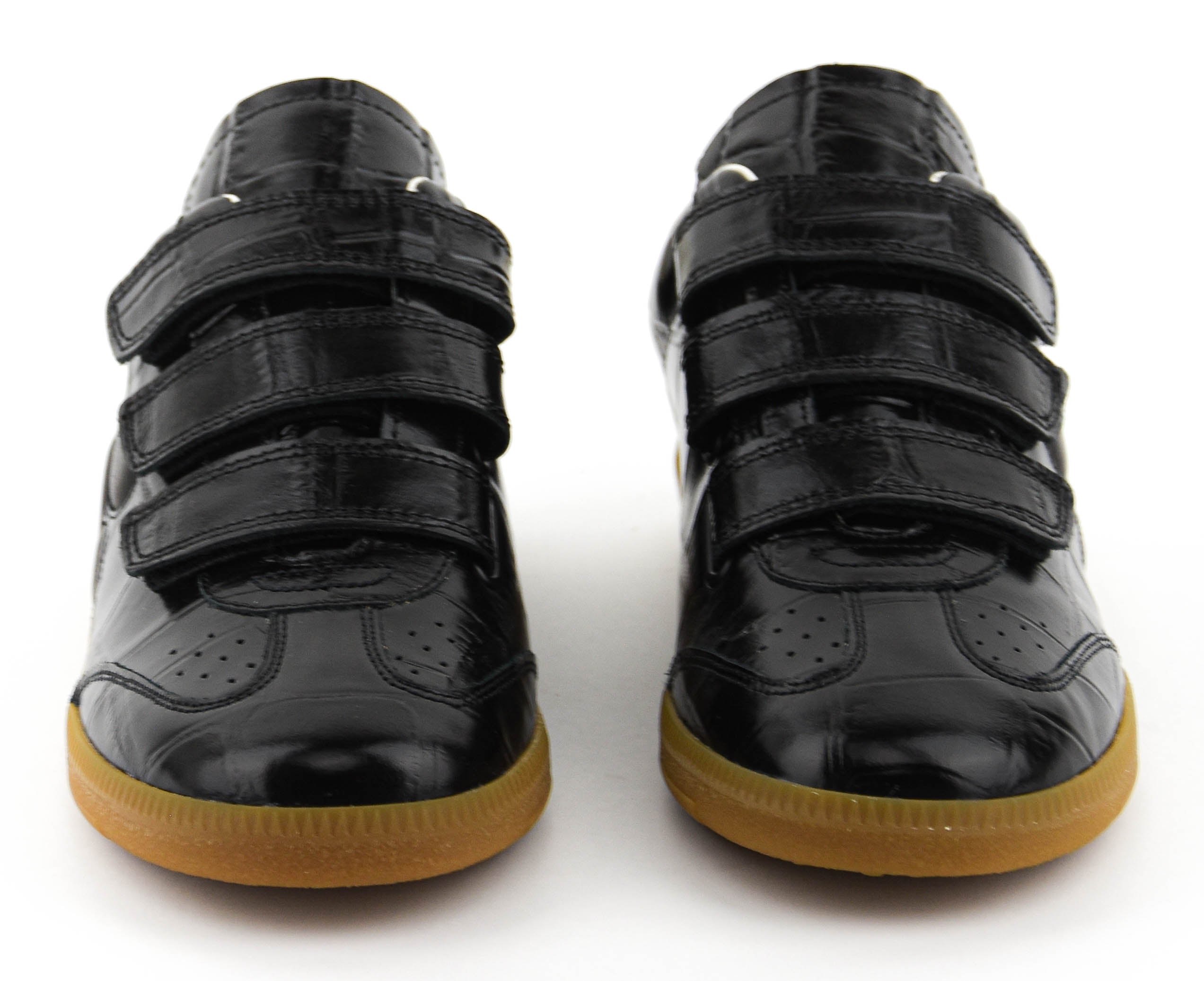 ISABEL MARANT BESTH SNEAKER BLACK CROC