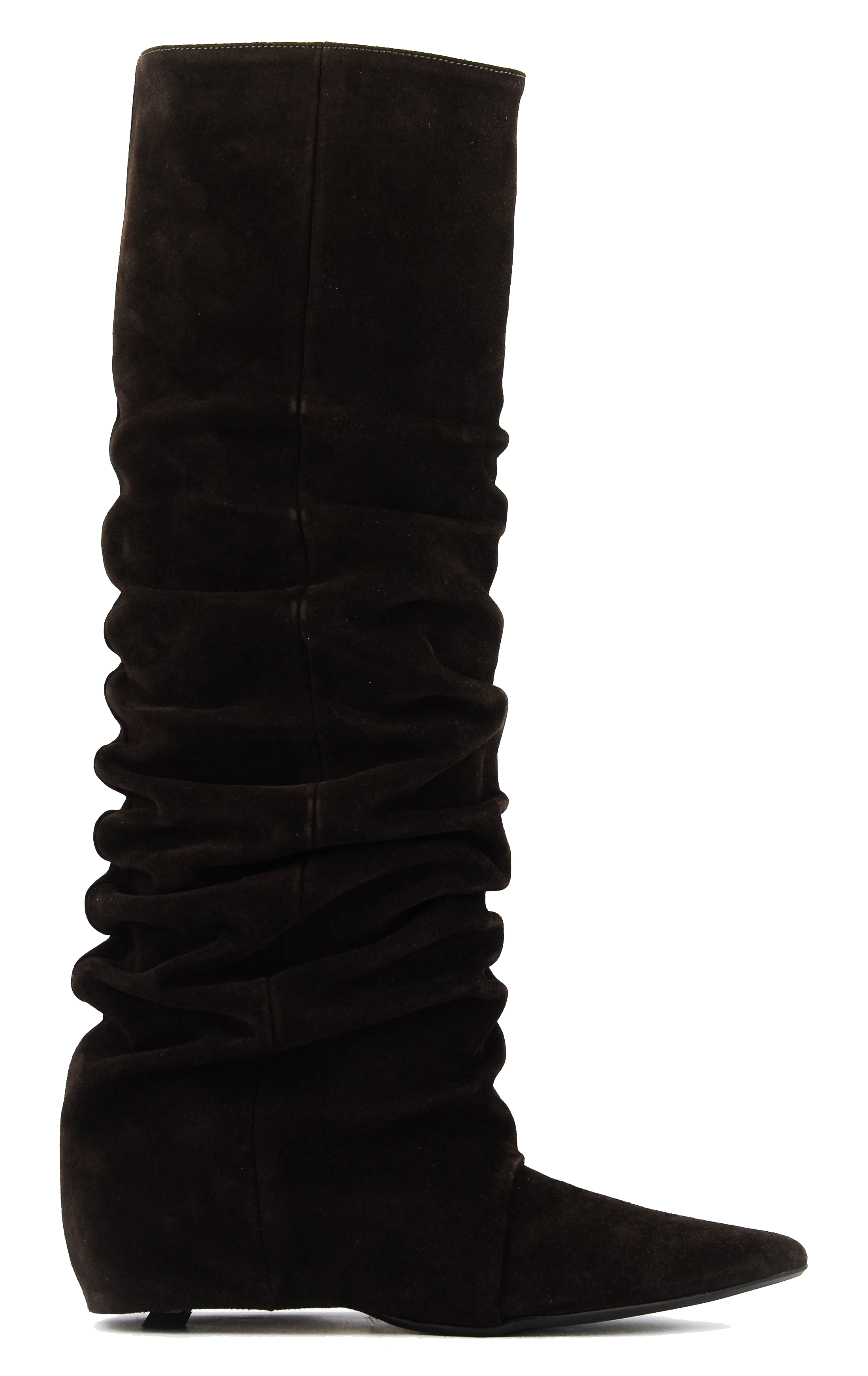ROTUE BLISS SLOUCHY BOOT BROWN SUEDE