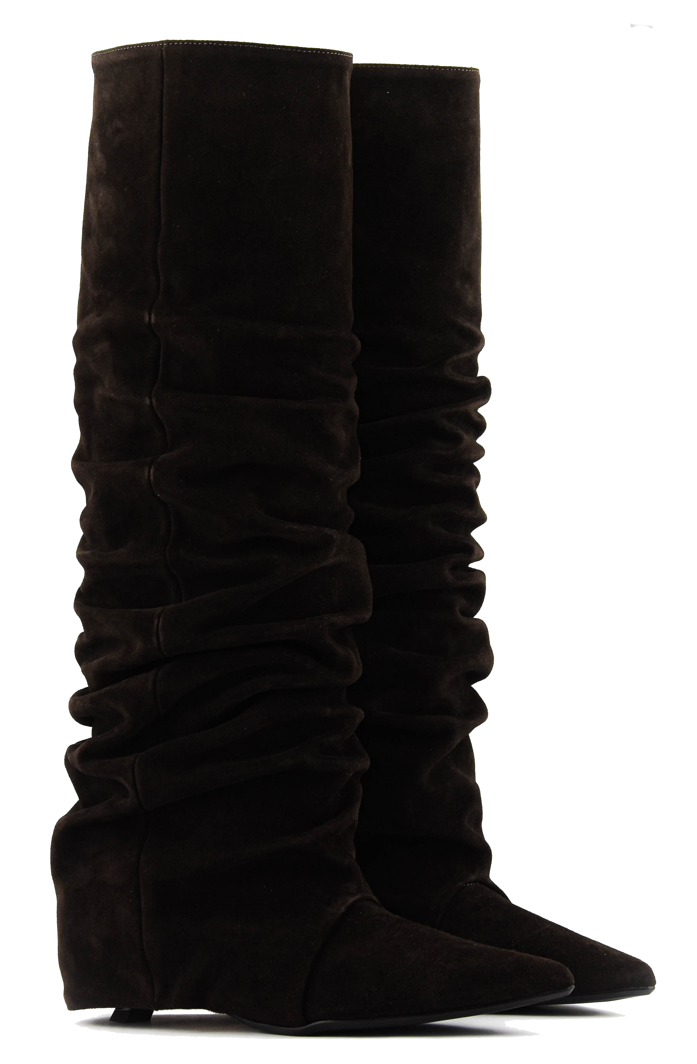 ROTUE BLISS SLOUCHY BOOT BROWN SUEDE