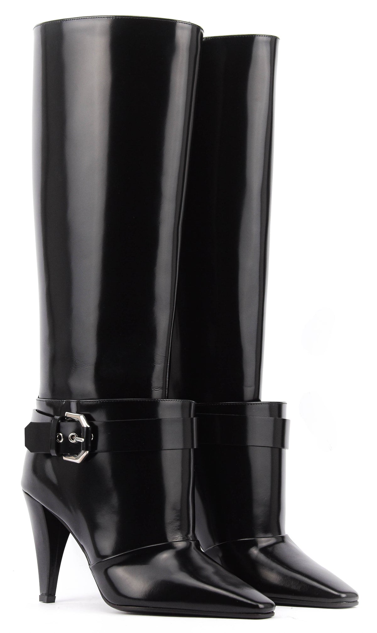 LANVIN LONG BOOT IN BOOT BLACK