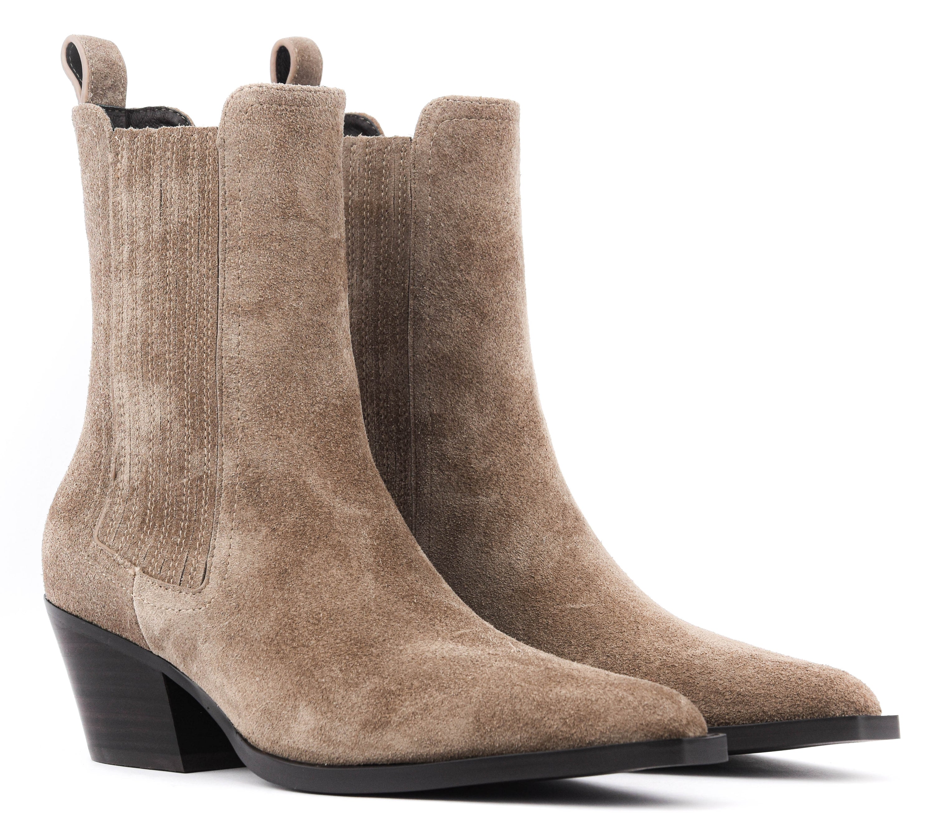 LOLA CRUZ SOLENNE BOOT TRUFFEL