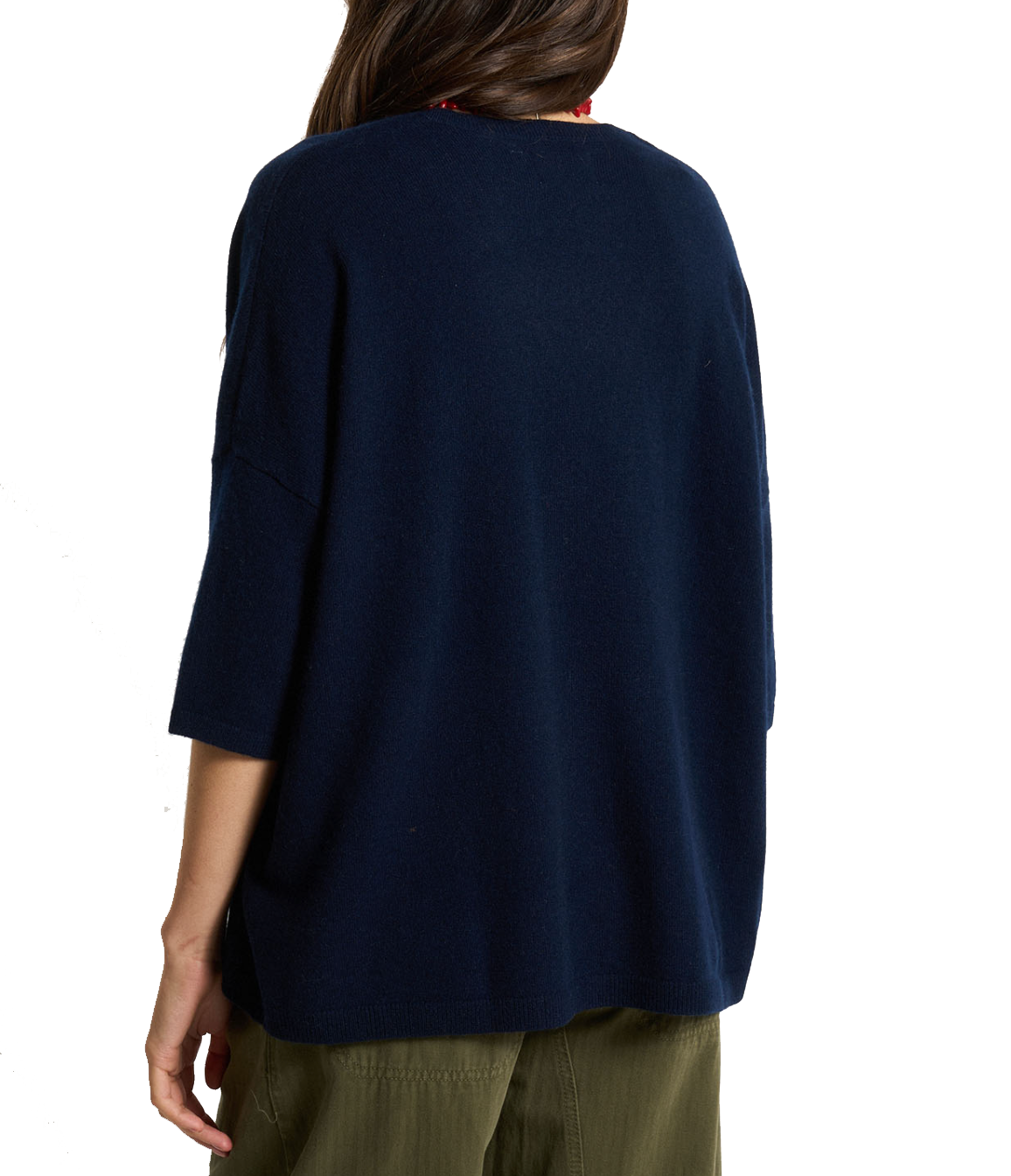 LES TRICOTS DE LEA CASHMERE PULL MARINE