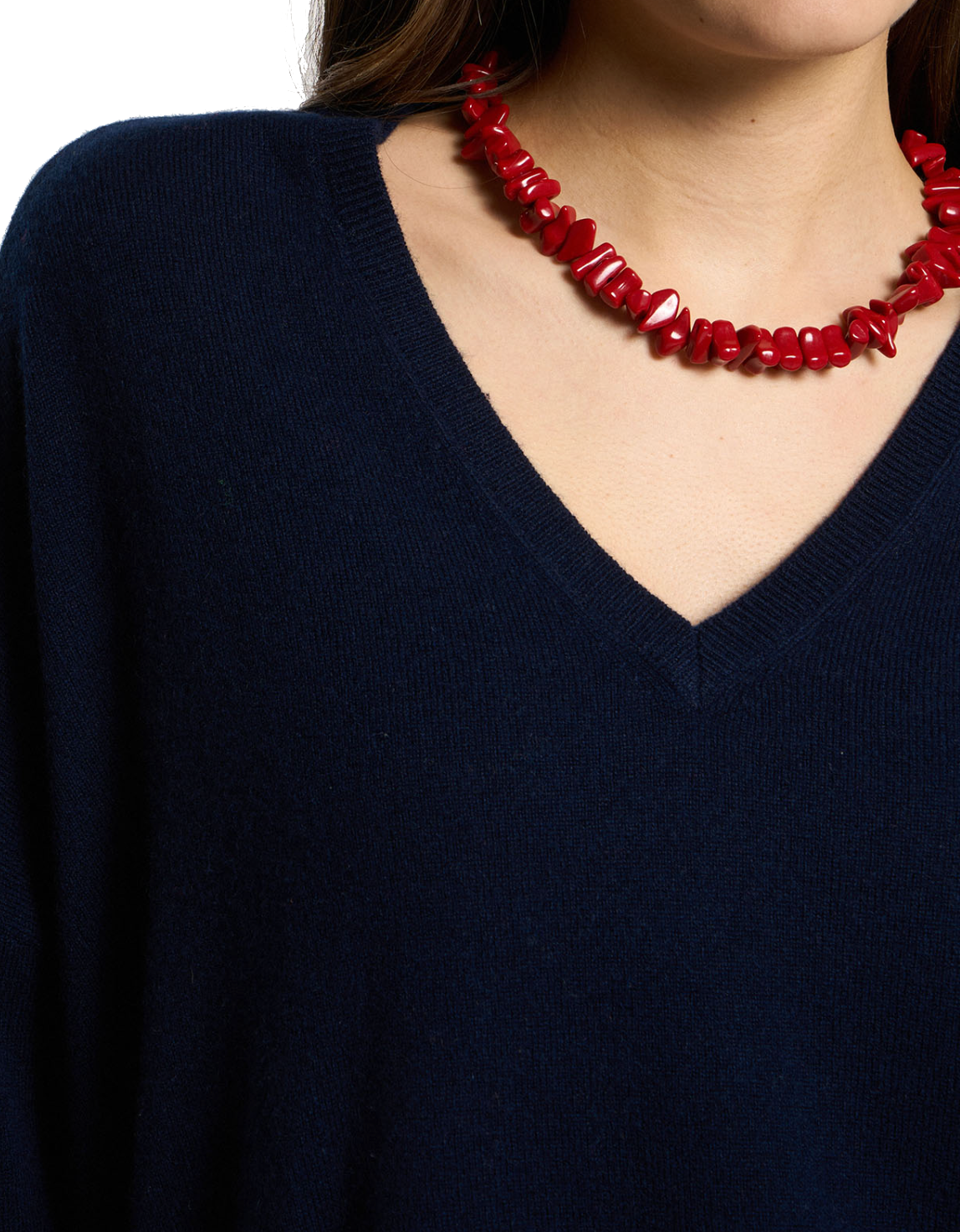 LES TRICOTS DE LEA CASHMERE PULL MARINE