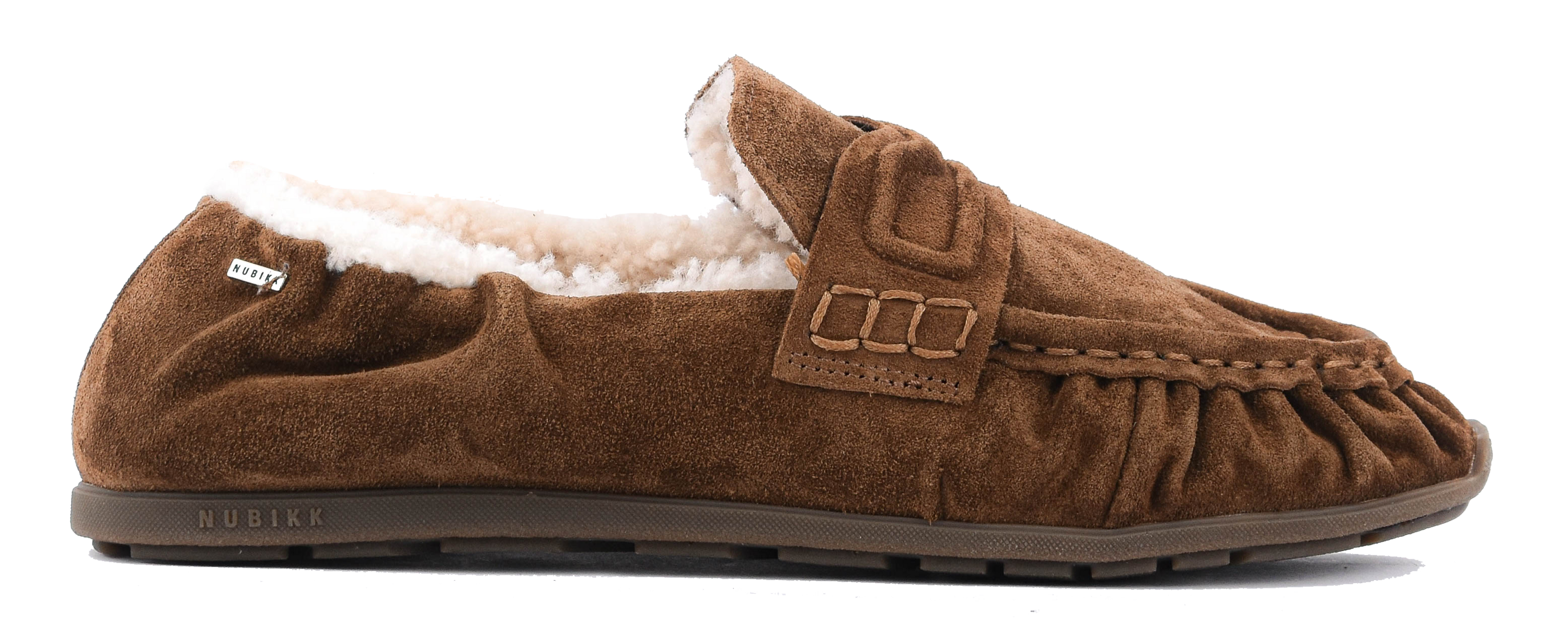 NUBIKK RILEY MIO FUR BROWN suede