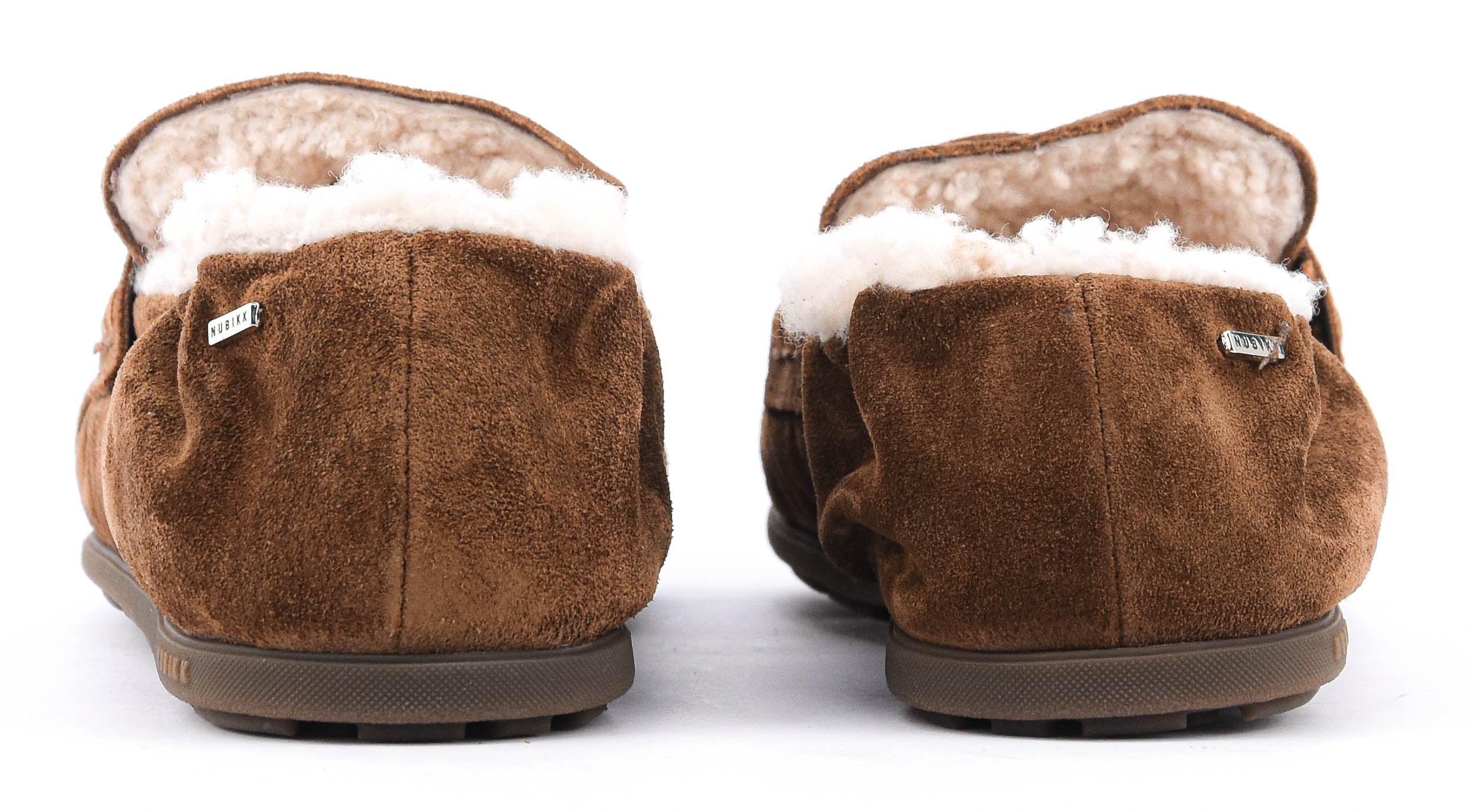 NUBIKK RILEY MIO FUR BROWN SUEDE