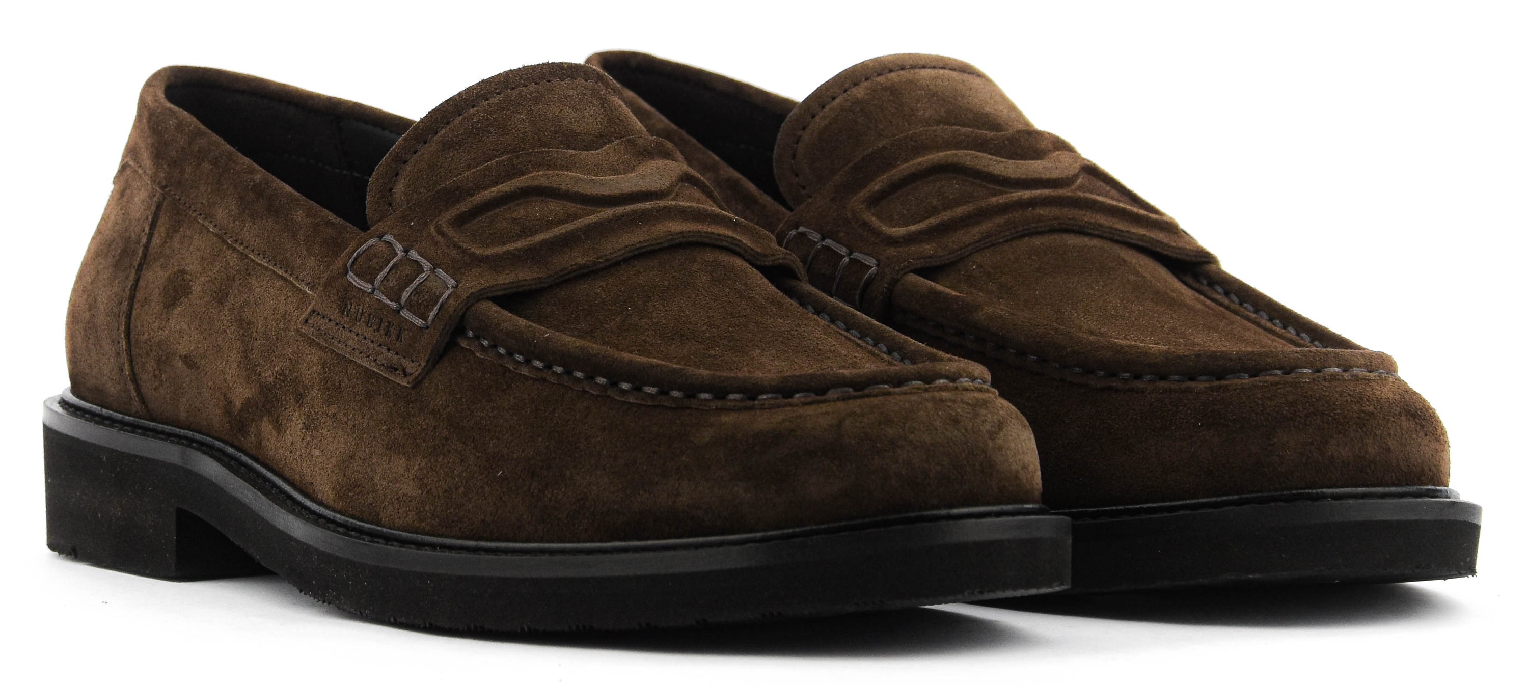 NUBIKK JONES GATSBY DARK BROWN SUEDE