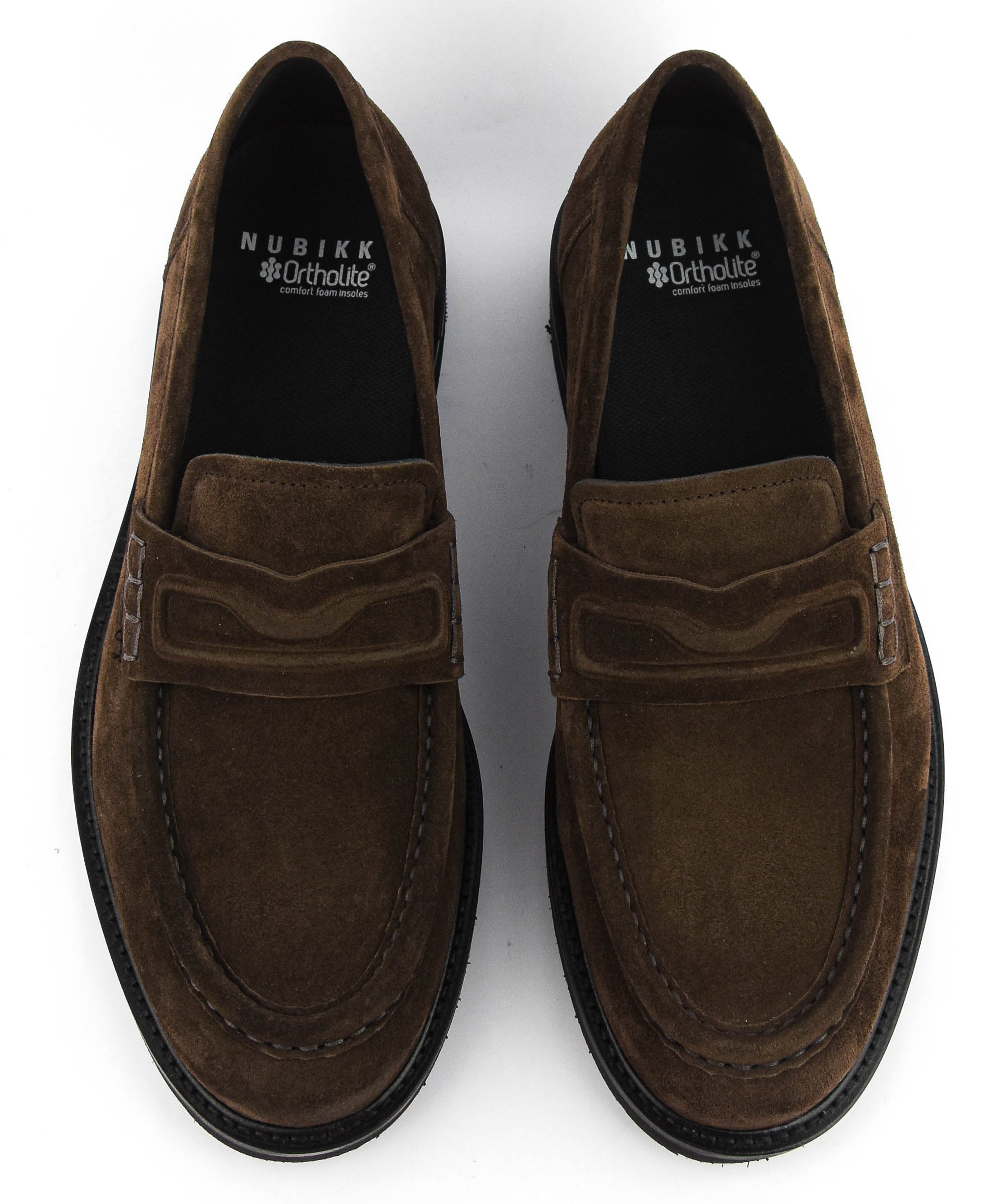 NUBIKK JONES GATSBY DARK BROWN SUEDE