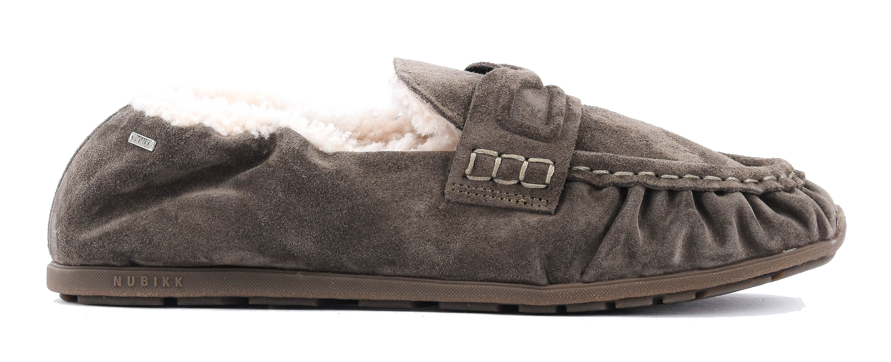 NUBIKK RILEY MIO FUR DARK grey
