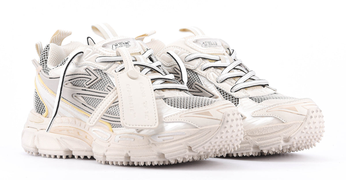 OFF WHITE BE RIGHT BACK WORN OUT BEIGE/GREY