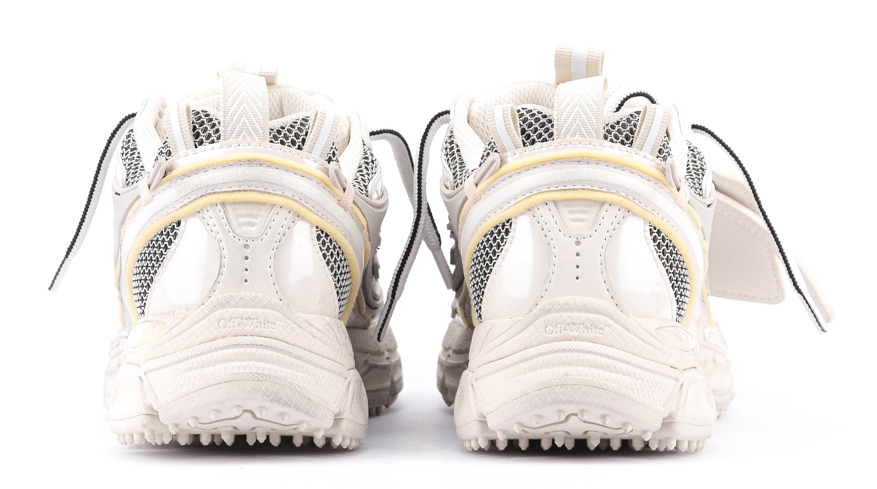 OFF WHITE BE RIGHT BACK WORN OUT BEIGE/GREY