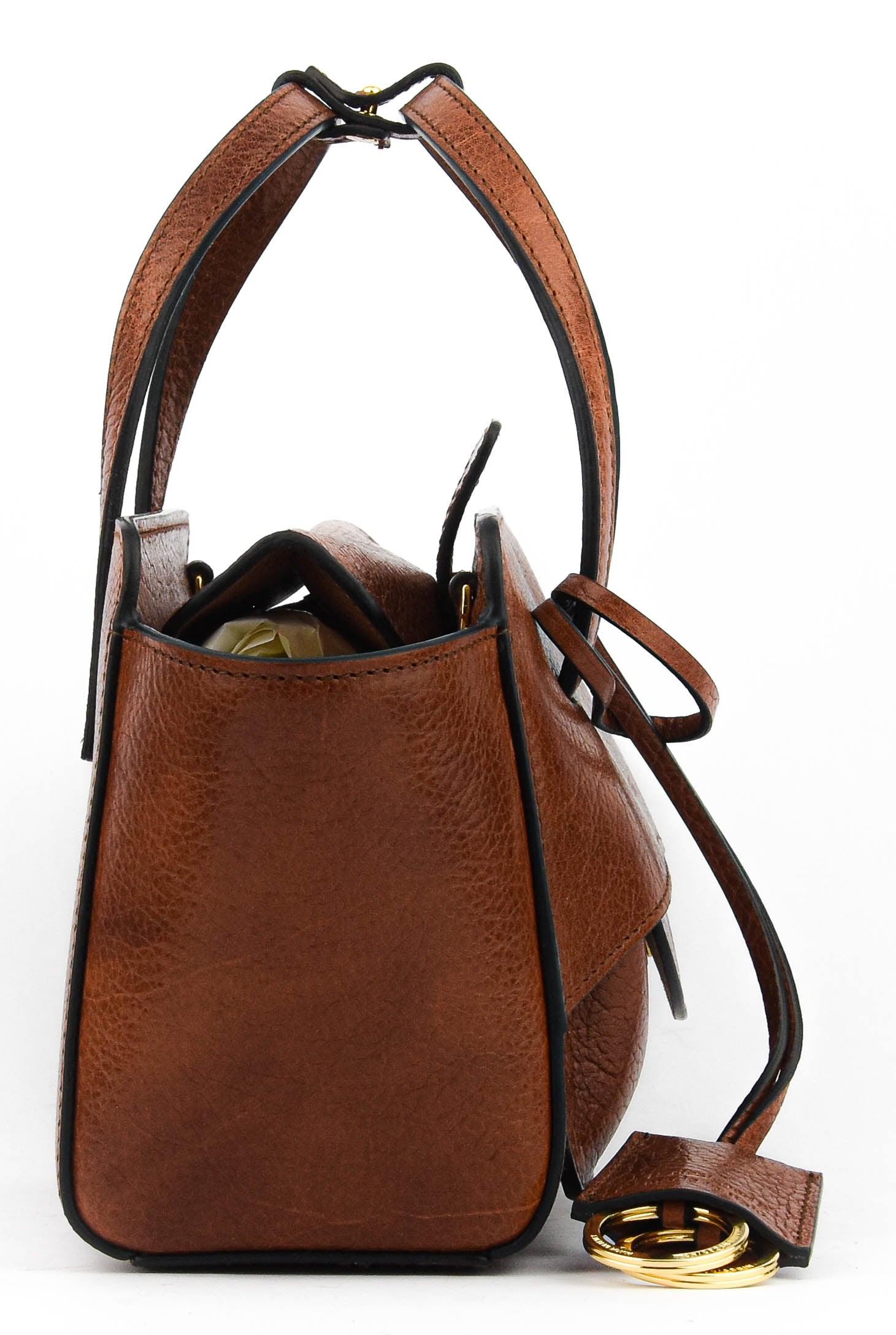 HIDESINS FLAP S  LAGOON COGNAC