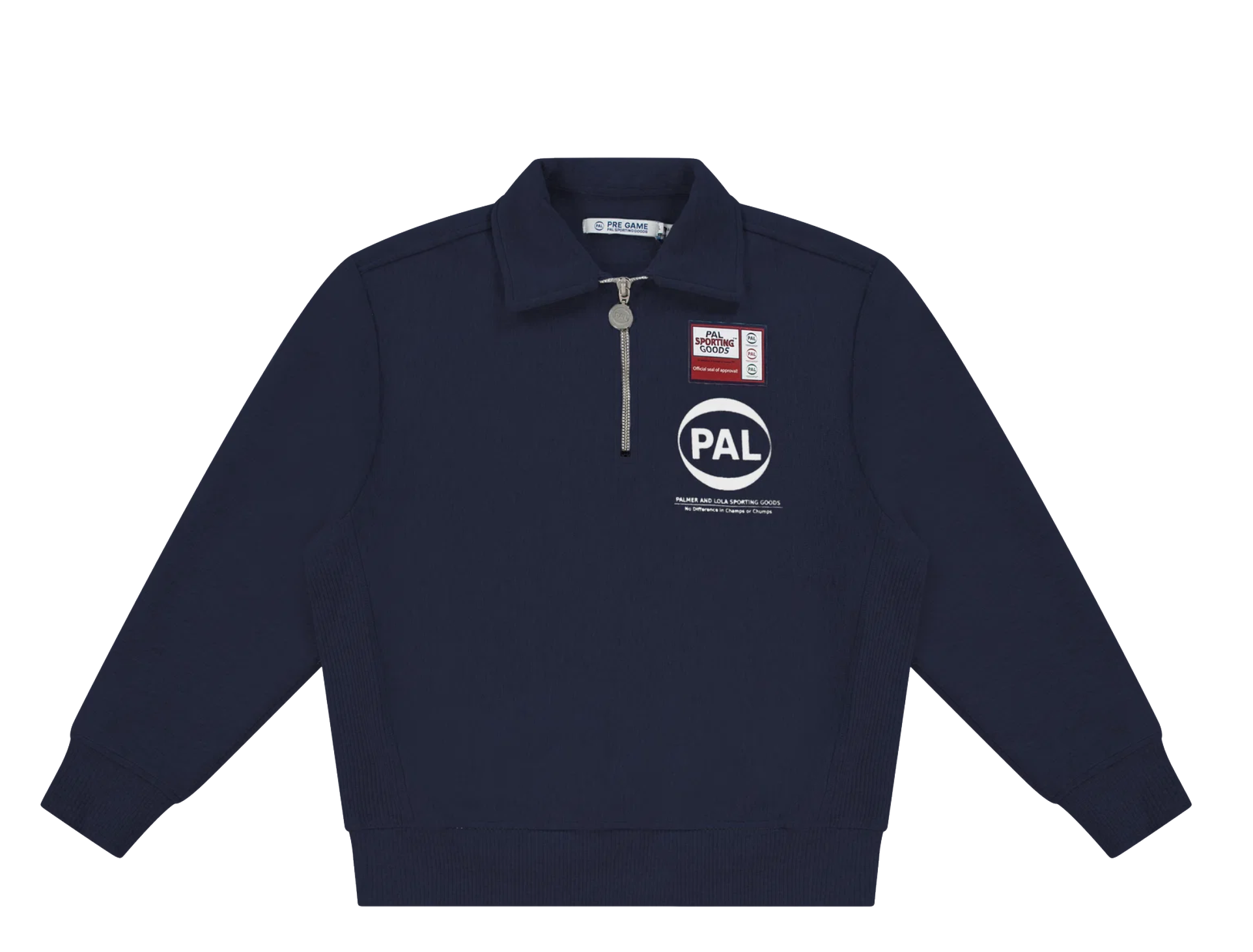 PAL SPORTS PRE GAME HALF ZIP NAVY
