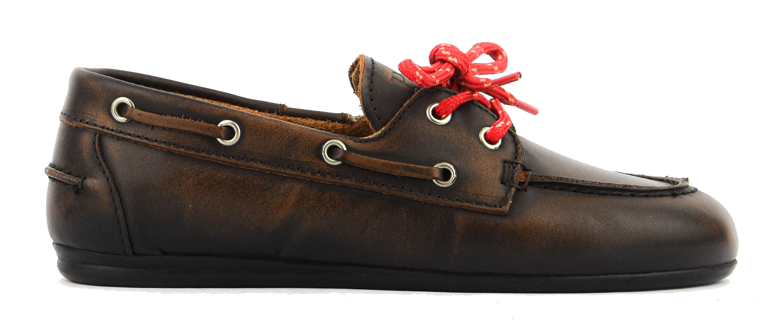 POSA BOAT LOAFER BRUSHED coffee