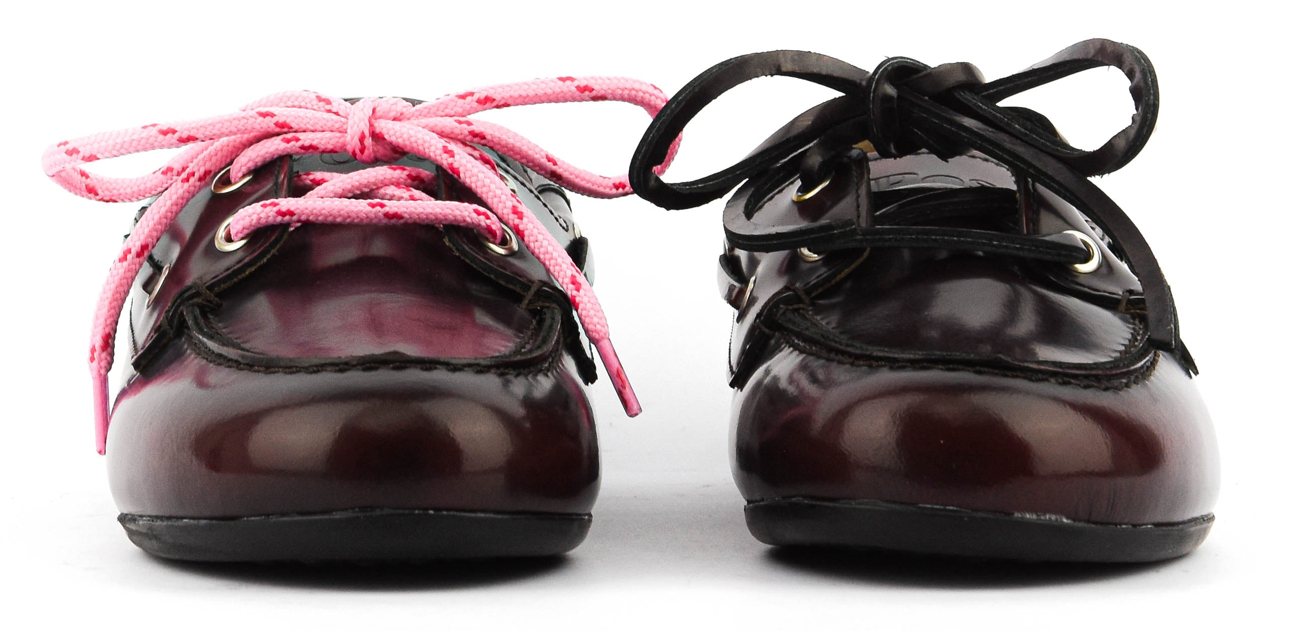 POSA BOAT LOAFER BRUSHED BURGUNDY