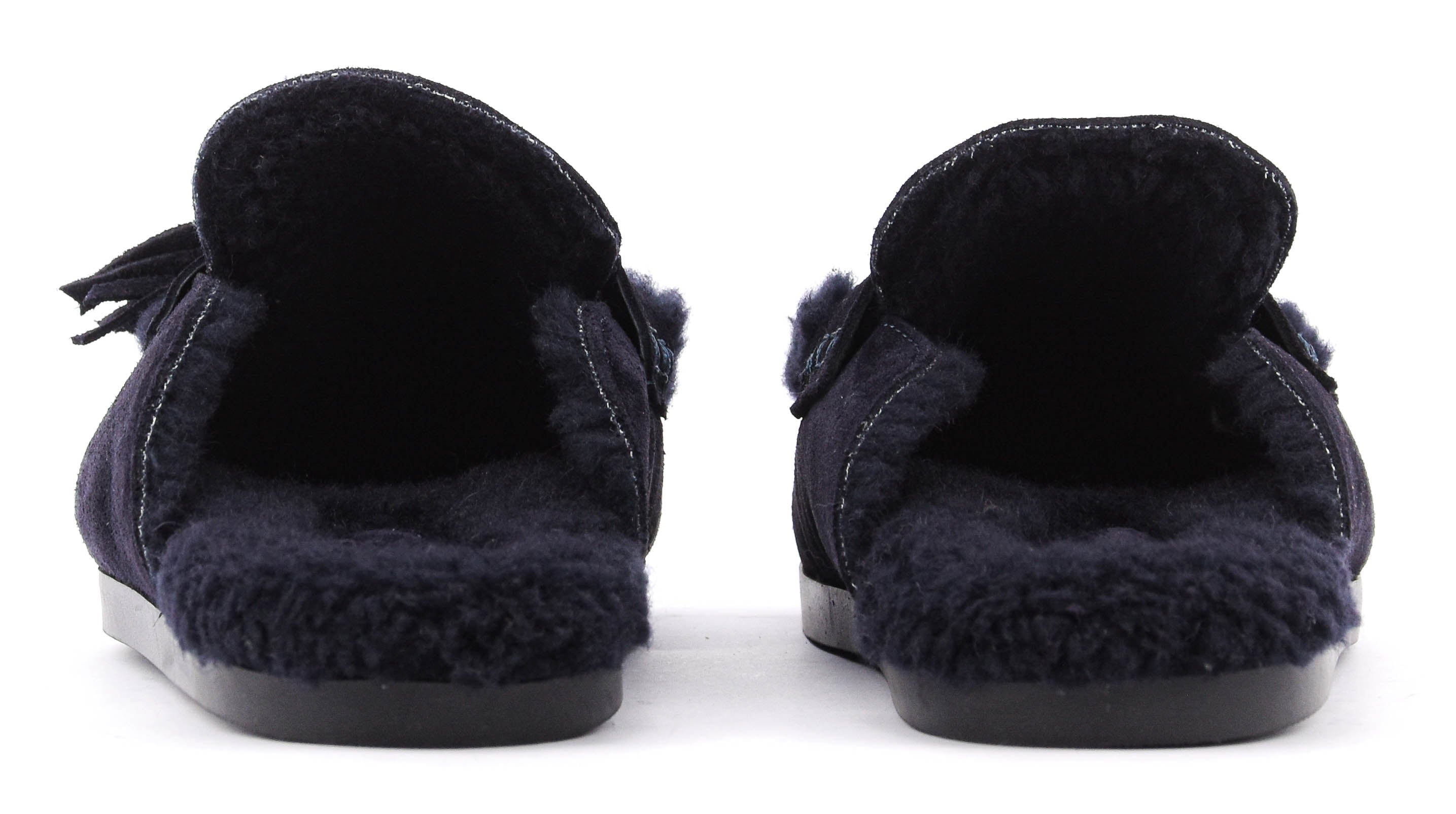 POSA RANCH TASSEL MULE NIGHT BLUE