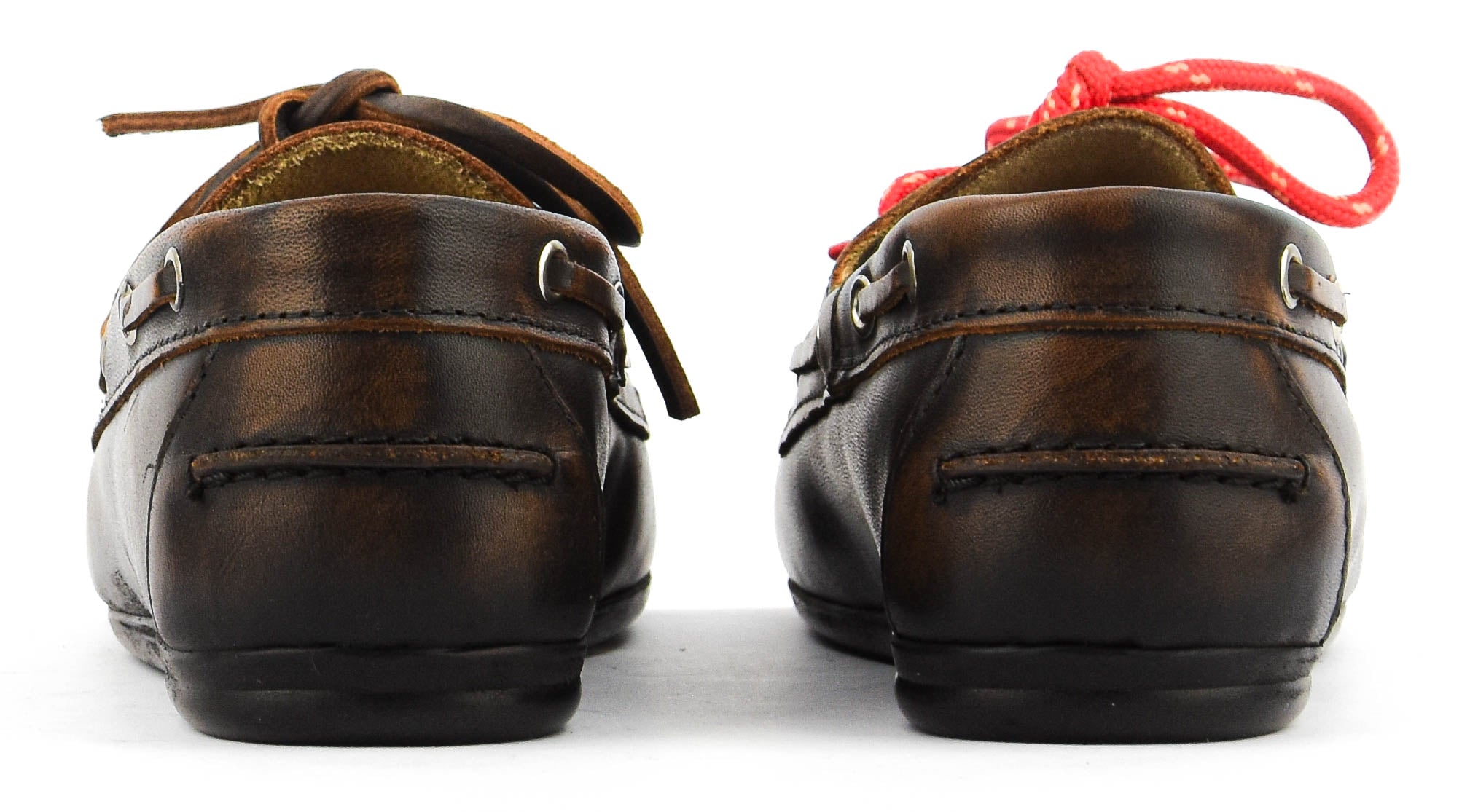 POSA BOAT LOAFER BRUSHED COFFEE