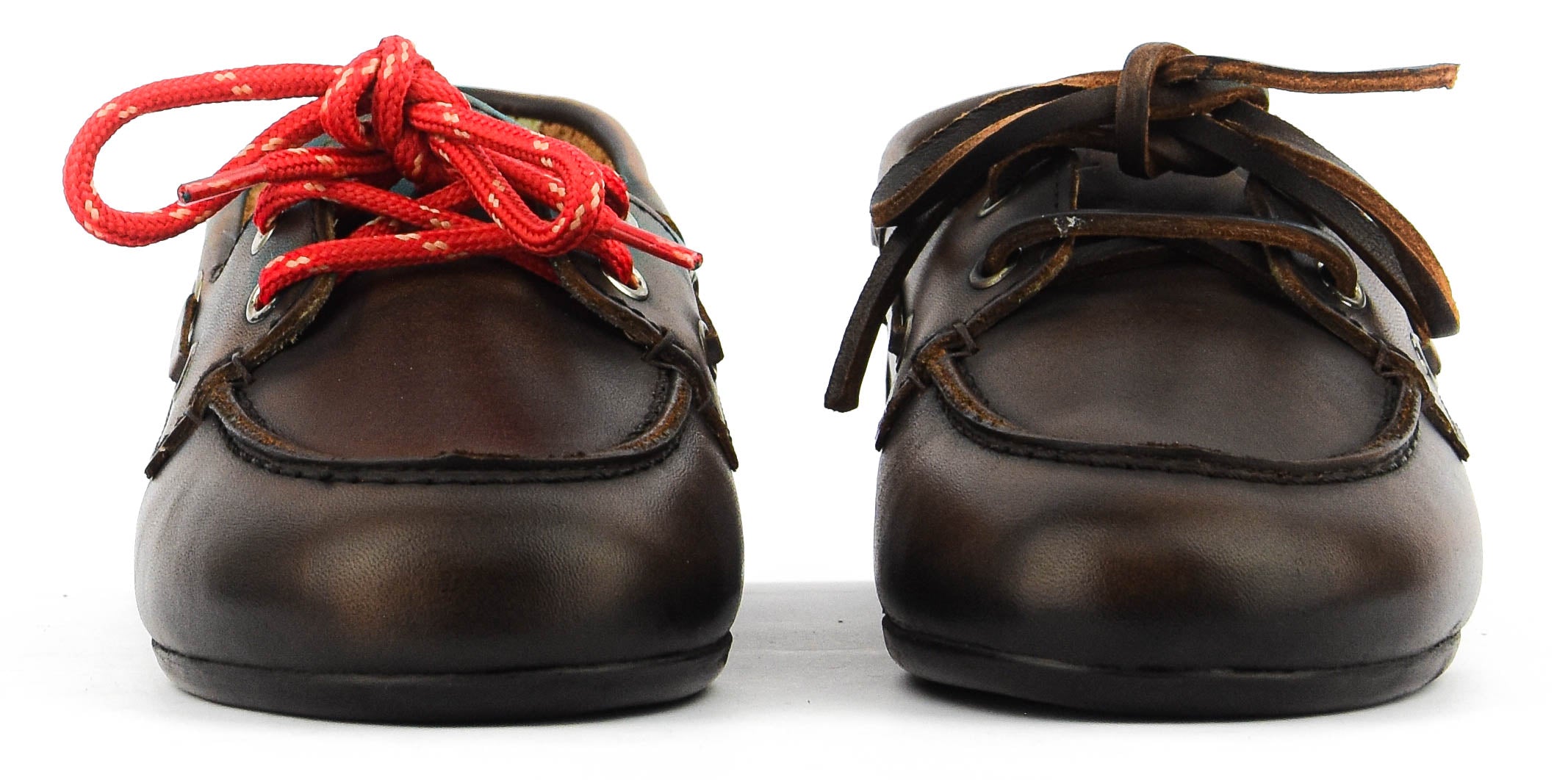 POSA BOAT LOAFER BRUSHED COFFEE