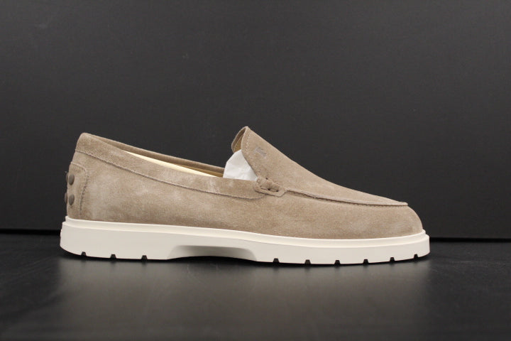 TOD'S LOAFER SAND SUEDE
