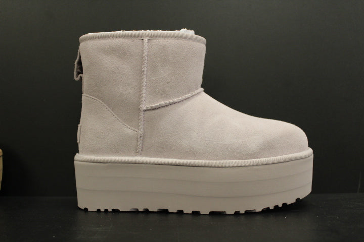 UGG CLASSIC MINI PLATFORM PALE SMOKE