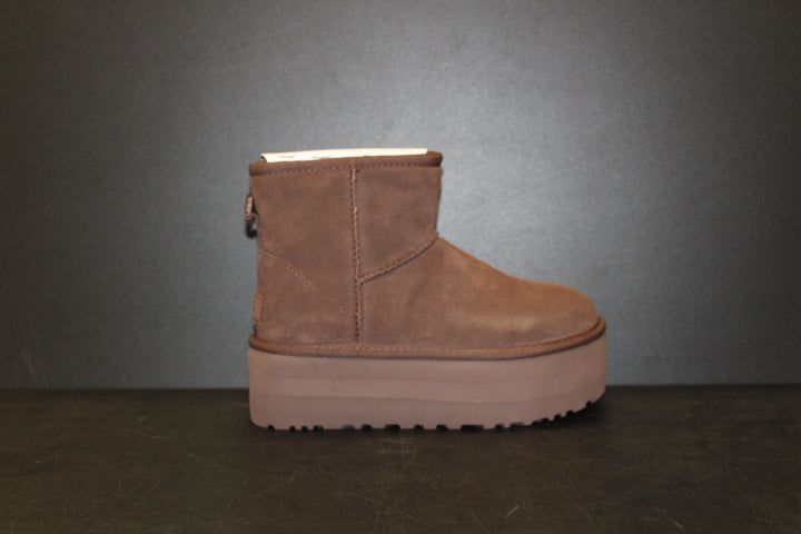 UGG CLASSIC MINI PLATFORM BURNT CEDAR