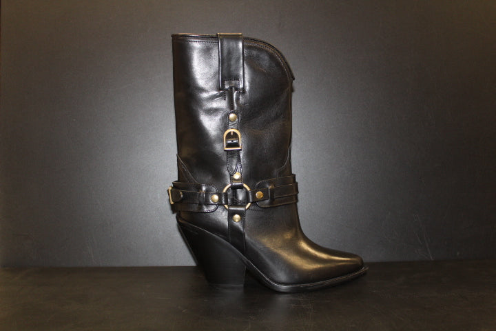 ISABEL MARANT LYKA BOOTS BLACK