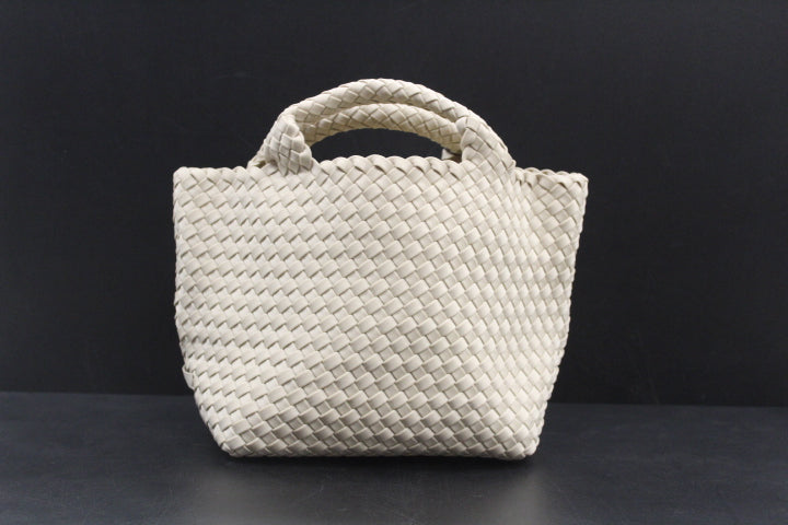 NAGHEDI ST.BARTHS SMALL TOTE ECRU