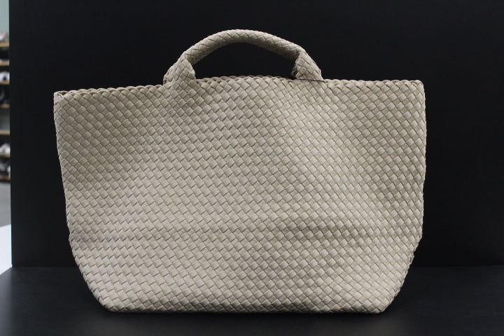 NAGHEDI ST.BARTHS LARGE TOTE ECRU