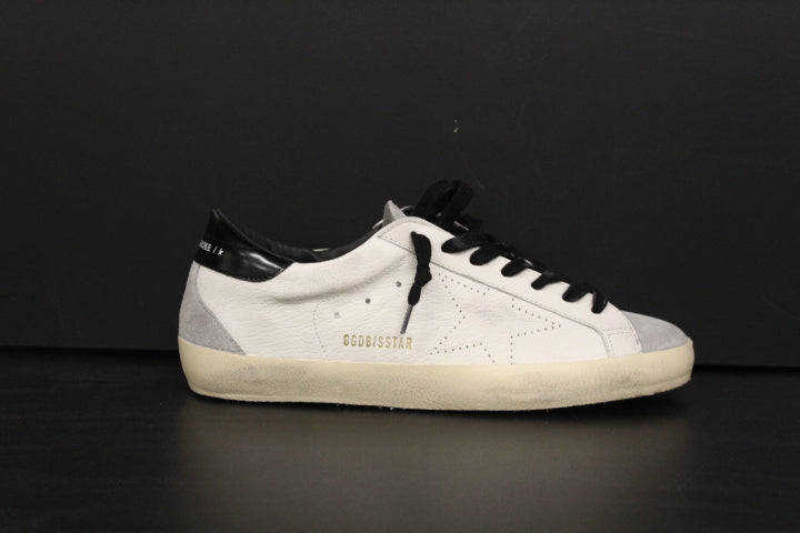 GOLDEN GOOSE SUPERSTAR WHITE GREY BLACK