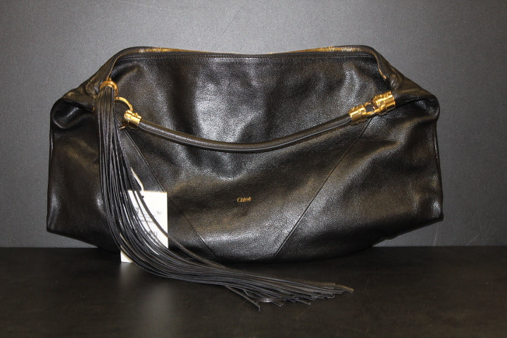 CHLOE FOULARD BLACK HOBO