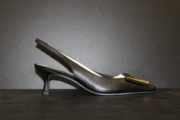 ROBERTO FESTA ARIENNE SLING PUMP BLACK