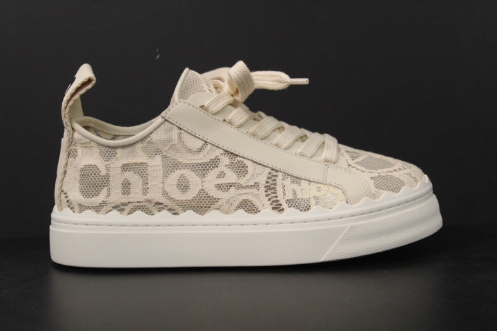 CHLOE LAUREN SNEAKER LACE MILDE BEIGE