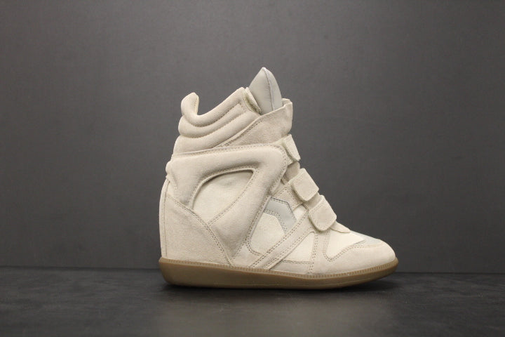 ISABEL MARANT BECKETT SNEAKER ECRU