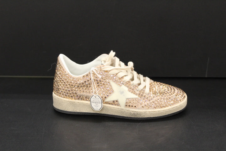 GOLDEN GOOSE SWAROVSKI CRYSTALS MOONLIGHT PINK