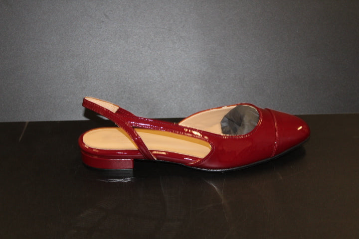 TORAL MANHATTAN BALLERINA BURGUNDY PATENT