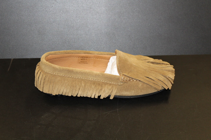 TORAL OTOE MOCCASINE FRANGES  KHAKI