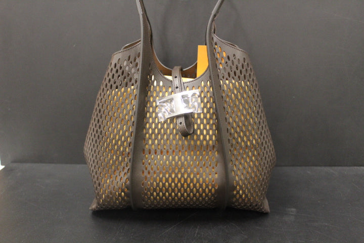 TOD'S  SHOPPER LASER SMALL BROWN