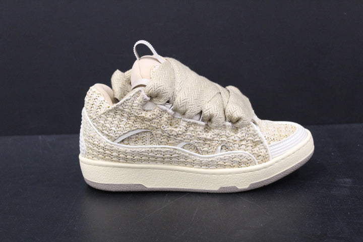 LANVIN CURB SNEAKER NATUREL