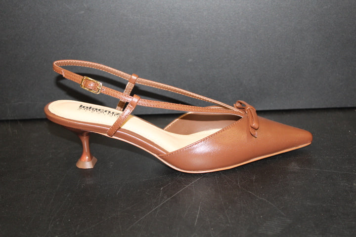 LOLA CRUZ SATINA 55 SLINGBACK BROWN